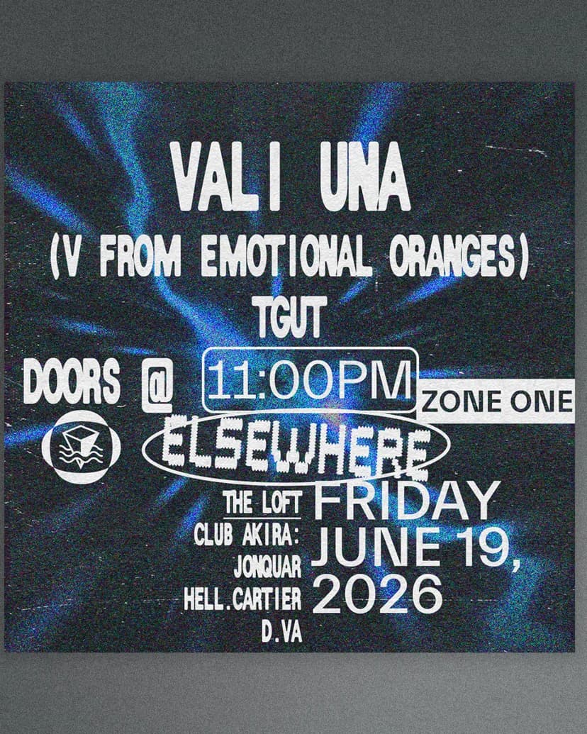 VALI UNA (V from Emotional Oranges)